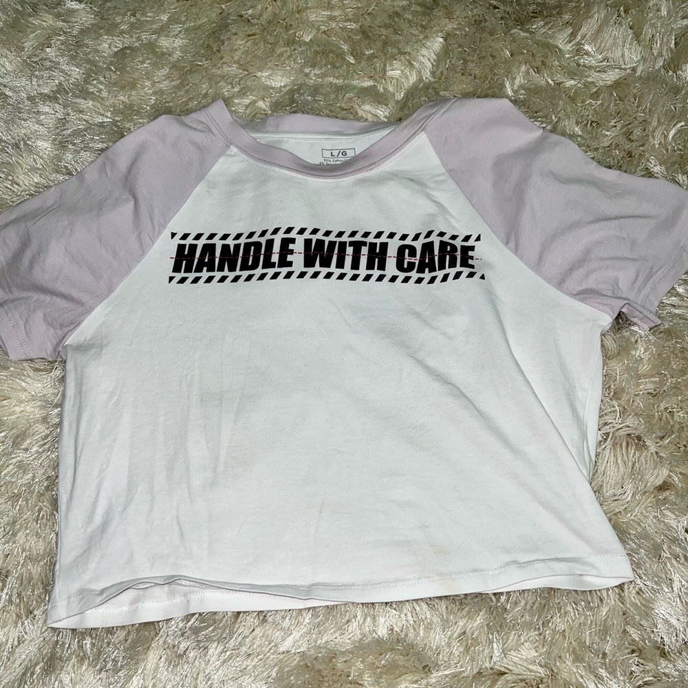 Handle With Care Crop Top